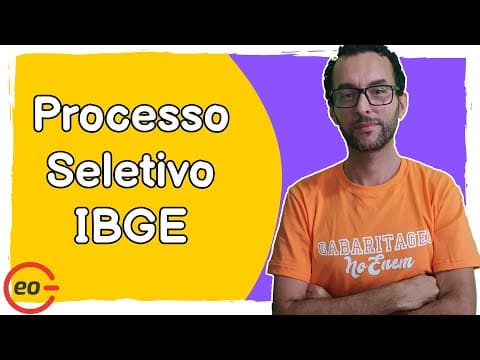 Thumbnail da aula: GEOGRAFIA PARA O CONCURSO DO IBGE | PROCESSO SELETIVO 2021 |