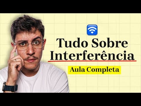 Thumbnail da aula: Interferência de Ondas no ENEM - Aula ao Vivo de Física 030
