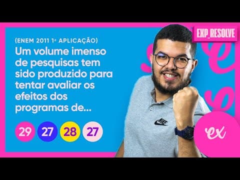 Thumbnail da aula: UM VOLUME IMENSO DE PESQUISAS TEM SIDO (...) | DIVERSIDADE CULTURAL E ESTRATIFICAÇÃO SOCIAL