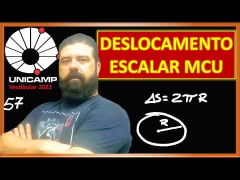 Thumbnail da aula: Unicamp 2022 #57 - Velocidade escalar do MCU