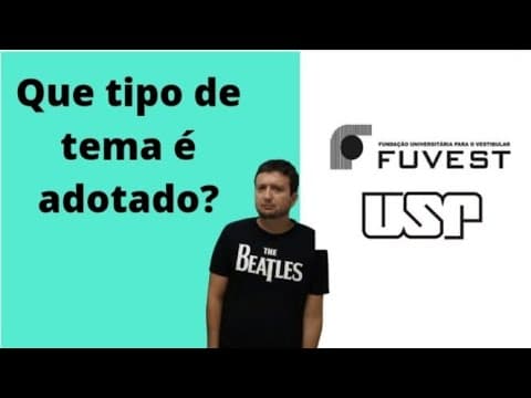 Thumbnail da aula: TEMAS DE REDAÇÃO - FUVEST 2022 / FUVEST 2023