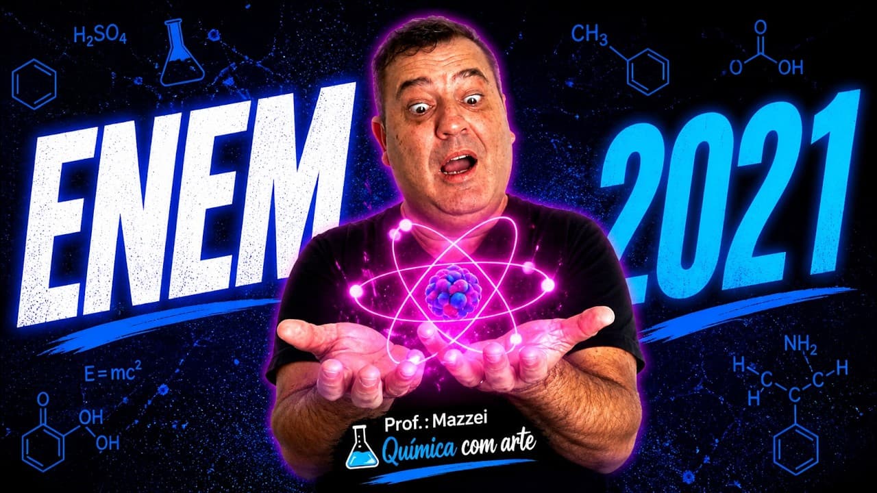 Thumbnail: 💡 ENEM 2021 | O ciclo do cobre é um experimento didático em que o cobre metálico é utilizado