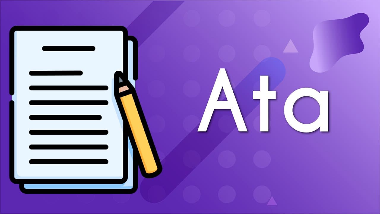 Thumbnail: Ata | Redação oficial - Brasil Escola
