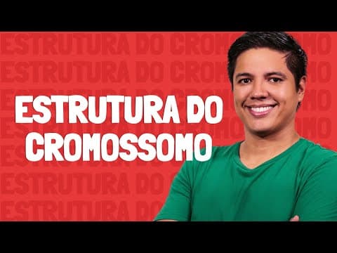 Thumbnail da aula: Estrutura do Cromossomo - Prof. Kennedy Ramos.