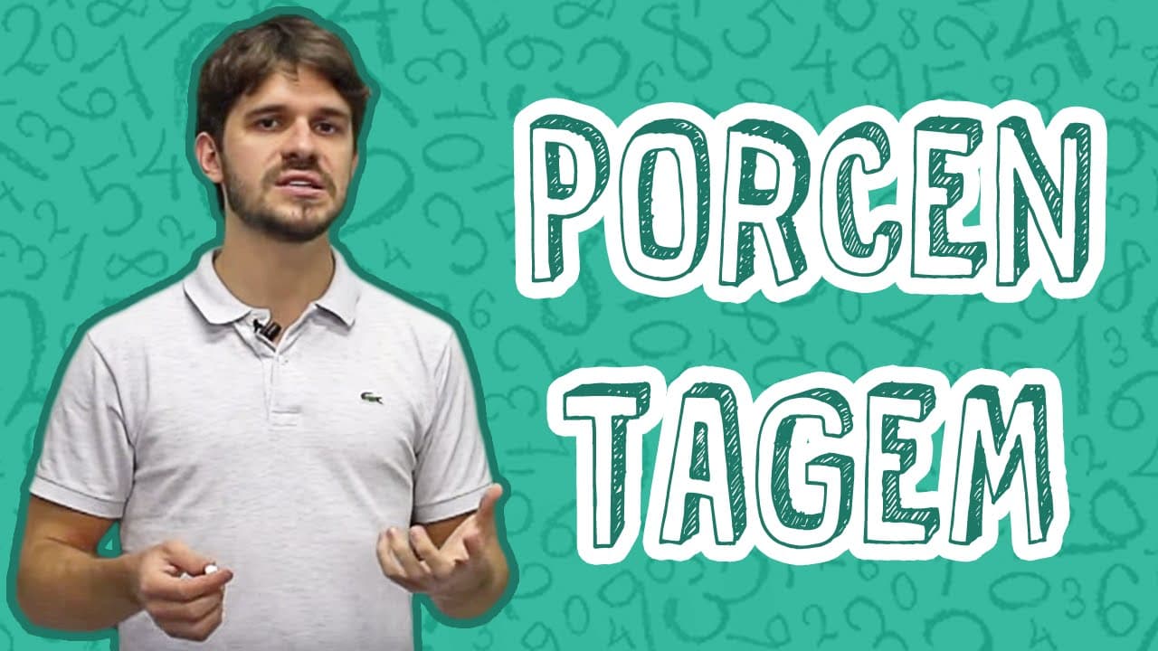 Thumbnail: Aula Matemática Como Calcular Porcentagem? Veja o passo a passo desse cálculo  - STOODI