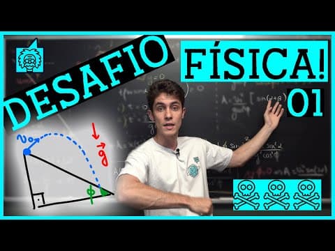 Thumbnail da aula: Alcance MÁXIMO num plano inclinado (Aula de Física - IME/ITA)