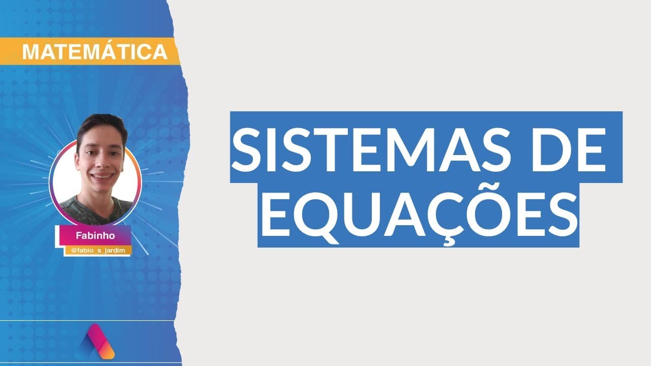 Thumbnail: REVISÃO VESTIBULAR UFRGS 2021 | MATEMÁTICA 03.2: SISTEMAS LINEARES | Curso Alternativa A