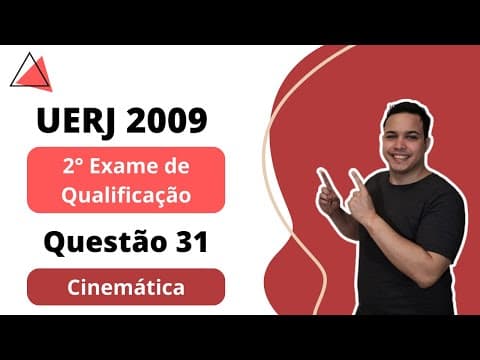 Thumbnail da aula: UERJ 2009.2 - Ao se deslocar do Rio de Janeiro a Porto Alegre, um avião percorre essa distância