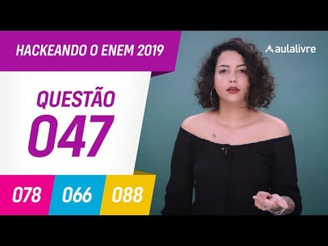 Thumbnail da aula: Enem 2019 | Sociologia: SUS | Questão 47 (branco)