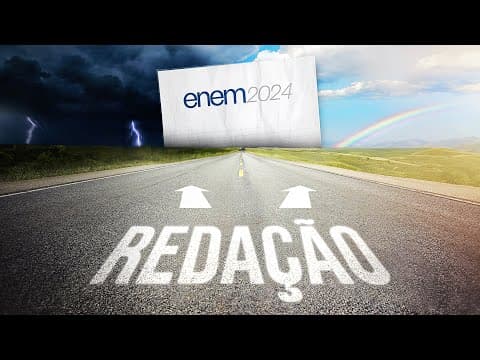 Thumbnail da aula: Como COMEÇAR BEM a REDAÇÃO do Enem 2024 em QUALQUER TEMA