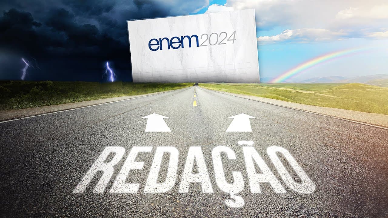 Thumbnail: Como COMEÇAR BEM a REDAÇÃO do Enem 2024 em QUALQUER TEMA