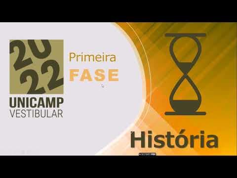 Thumbnail da aula: resolução HISTÓRIA Unicamp- primeira fase 2022