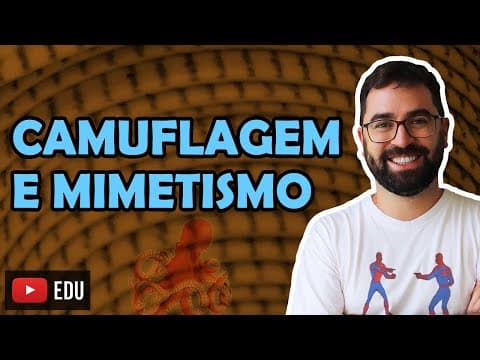 Thumbnail da aula: Camuflagem e Mimetismo - Aula 06 - Módulo III: Evolução e Classificação dos Seres | Prof. Gui