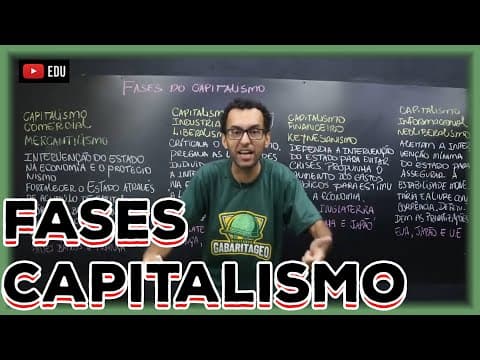 Thumbnail da aula: Fases do Capitalismo | Informacional | Neoliberalismo | Geografia |