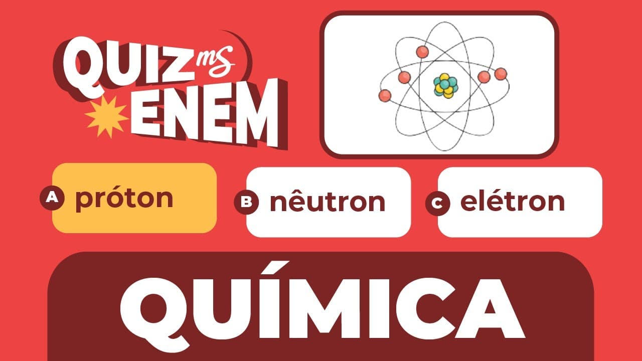 Thumbnail: Treinando Questões | Química | QUIZ ENEM | Me Salva! ENEM