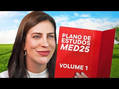 Thumbnail da aula: Plano de estudos INFALÍVEL para passar em medicina