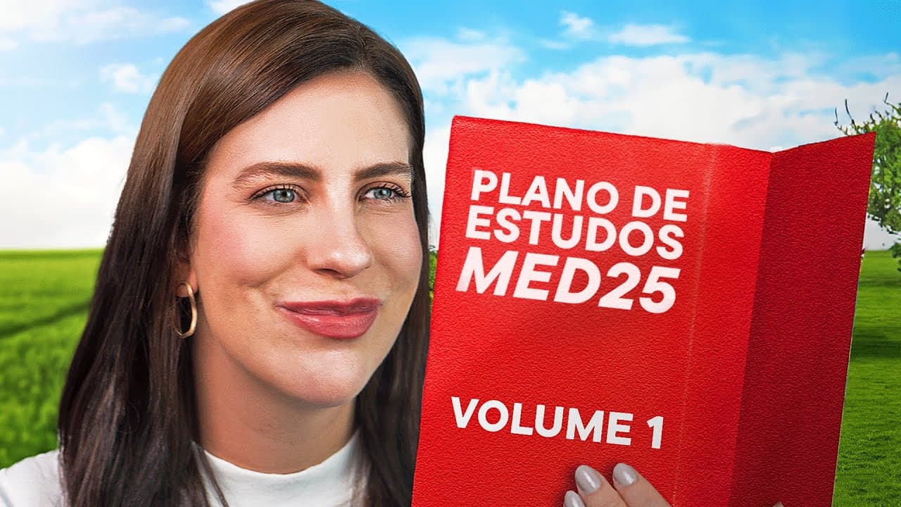 Thumbnail: Plano de estudos INFALÍVEL para passar em medicina