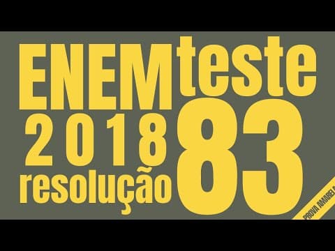 Thumbnail da aula: História no ENEM: q. 83