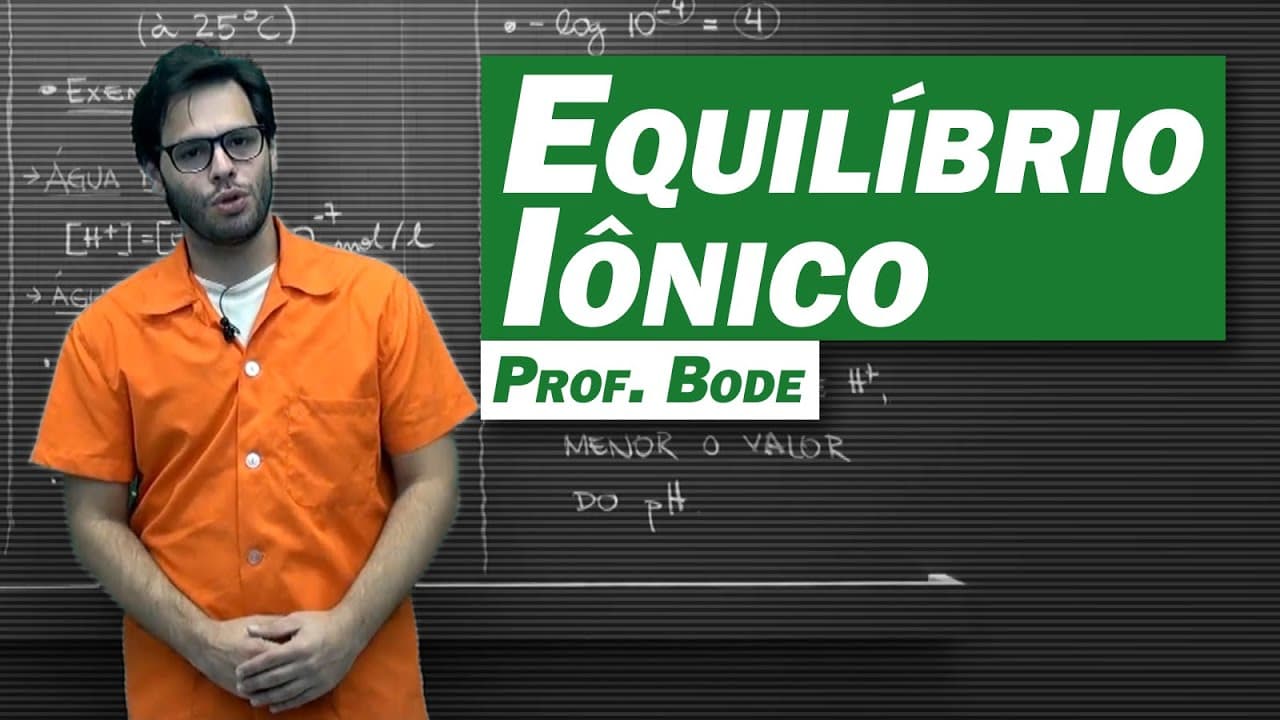 Thumbnail: Química - Equilíbrio Iônico
