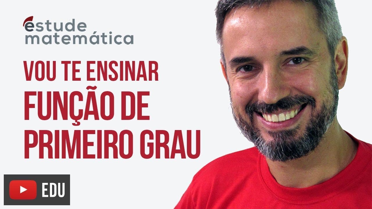 Thumbnail: Função de 1º Grau (aula completa) – Vou te ensinar 25