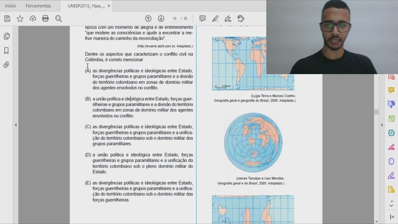 Thumbnail: Unesp 2015 - Questão 46 - Geografia