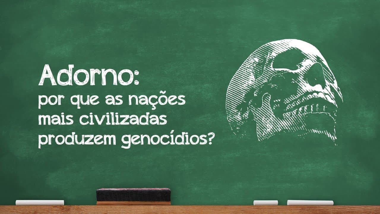 Thumbnail: Videoaulas Poliedro | Enem | Adorno: por que as nações mais civilizadas produzem genocídios?