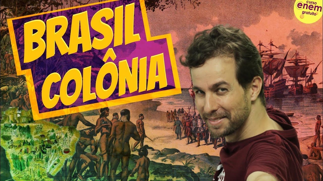 Thumbnail: BRASIL COLÔNIA | Resumo de História do Brasil para o Enem