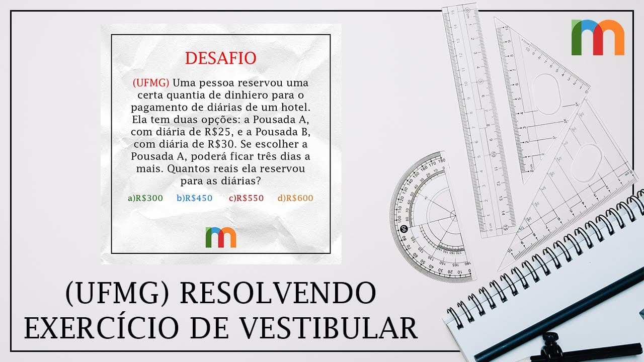 Thumbnail: Exercício resolvida (UFMG)