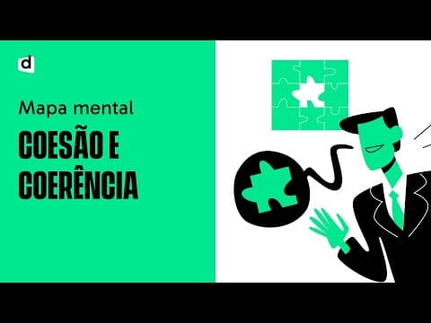 Thumbnail da aula: COESÃO E COERÊNCIA | Linguagens | Quer Que Desenhe | Descomplica