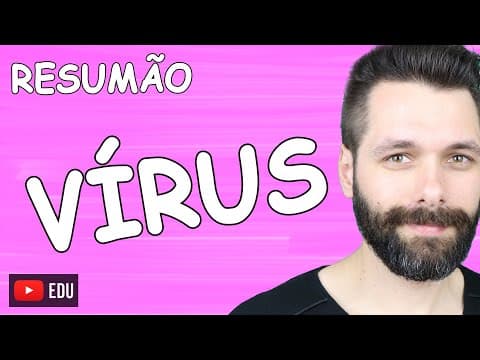 Thumbnail da aula: RESUMO Sobre VÍRUS - Microbiologia | Biologia com Samuel Cunha