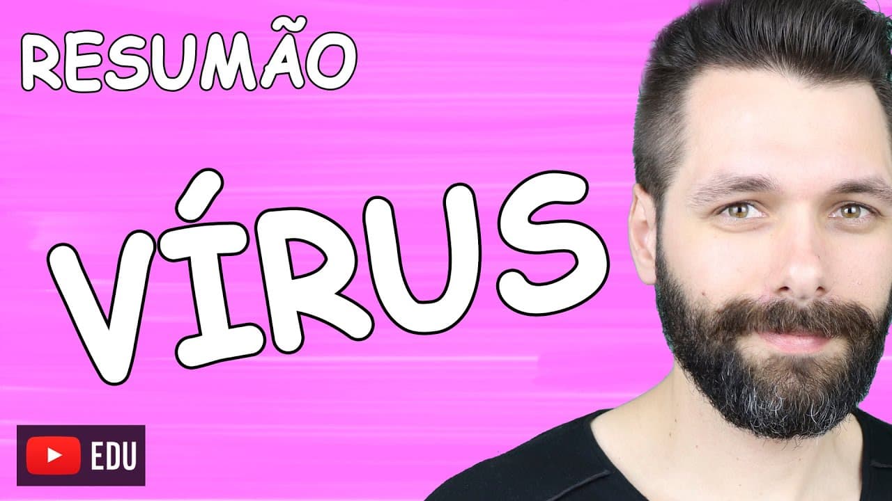 Thumbnail: RESUMO Sobre VÍRUS - Microbiologia | Biologia com Samuel Cunha