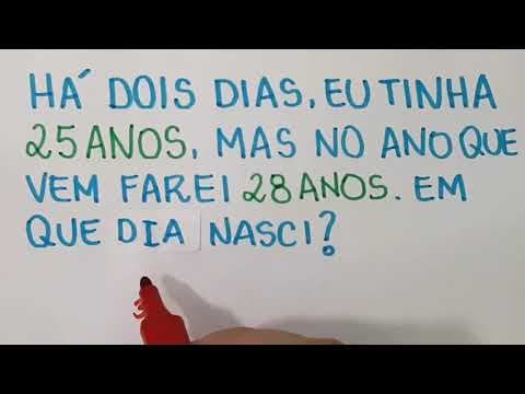 Thumbnail da aula: 🔥 HELP MATEMÁTICA BÁSICA - Data de Nascimento Bugante  #159