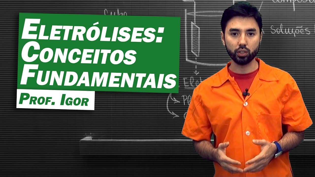 Thumbnail: Química - Eletrólise Conceitos Fundamentais