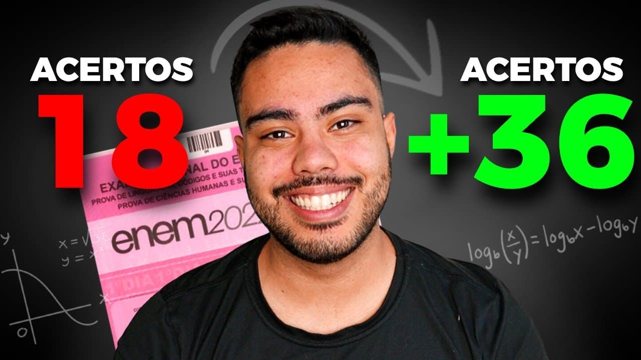 Thumbnail: O que priorizar em MATEMÁTICA para o enem (2 MESES FINAIS)
