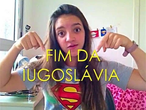 Thumbnail da aula: Resumo de História - Fim da Iugoslávia (Débora Aladim)