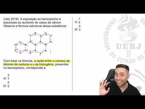 Thumbnail da aula: 🔥 QUÍMICA UERJ: A exposição ao benzopireno é associada...