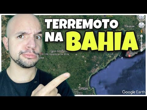 Thumbnail da aula: Terremotos na Bahia! Ainda acontecerão outros? Entenda... | Ricardo Marcílio