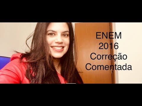 Thumbnail da aula: Correção prova ENEM inglês 2016