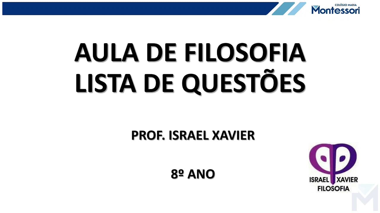 Thumbnail: Filosofia Moderna - Iluminismo - Resolução de Questões.