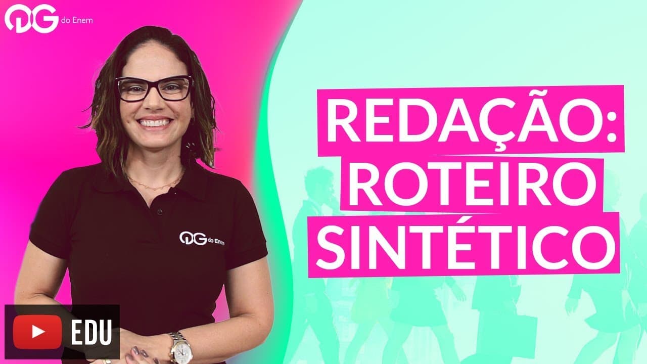 Thumbnail: Dica de Redação com Fernanda Pessoa: Roteiro Sintético