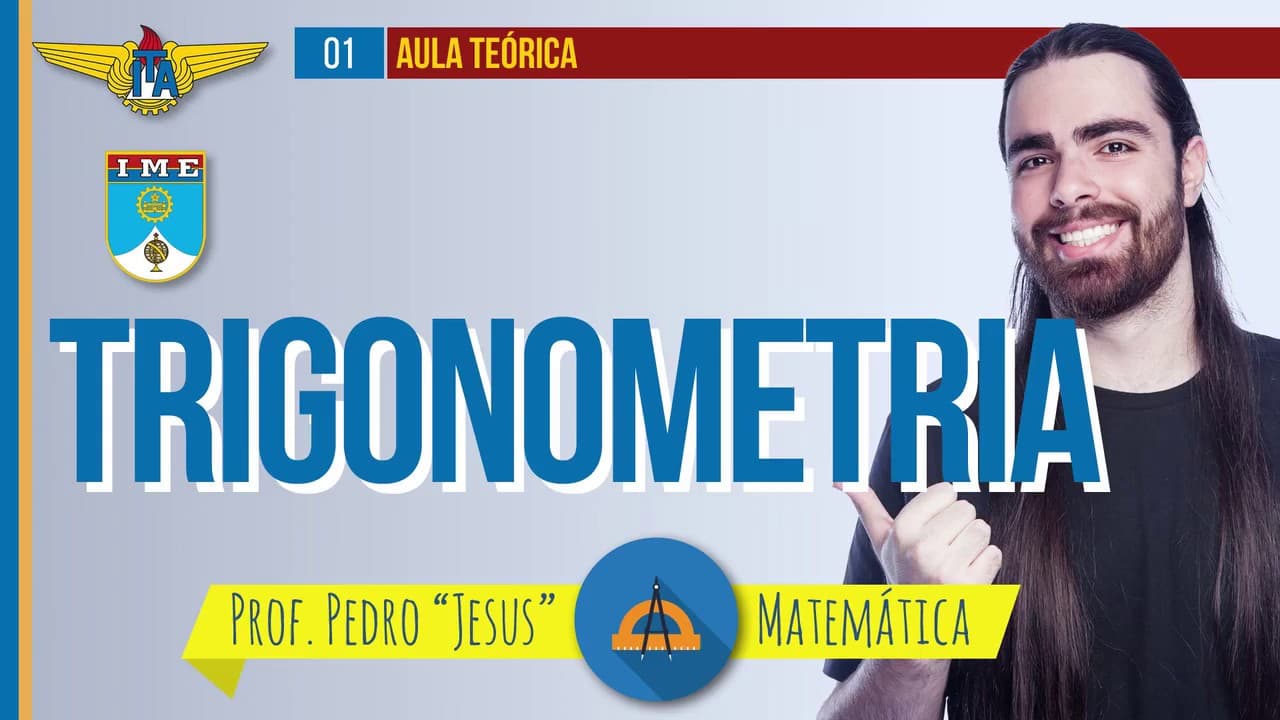 Thumbnail: TRIGONOMETRIA PARA ITA/IME: PARTE 1 | MATEMÁTICA | prof. Jesus