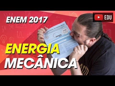 Thumbnail da aula: Conservação de energia | pula pula | ENEM 2017 | questão 122 | Prova ROSA