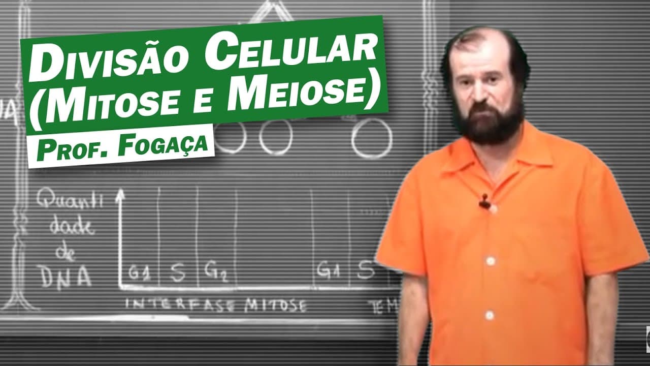 Thumbnail: Biologia - Divisão Celular (Mitose e Meiose)