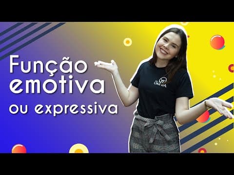 Thumbnail da aula: Função emotiva ou expressiva - Brasil Escola