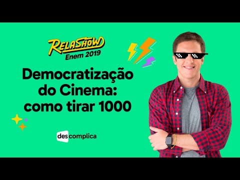 Thumbnail da aula: REDAÇÃO ENEM 2019 | ENTENDA TUDO O QUE PODERIA TER SIDO DITO NO TEMA | DESCOMPLICA