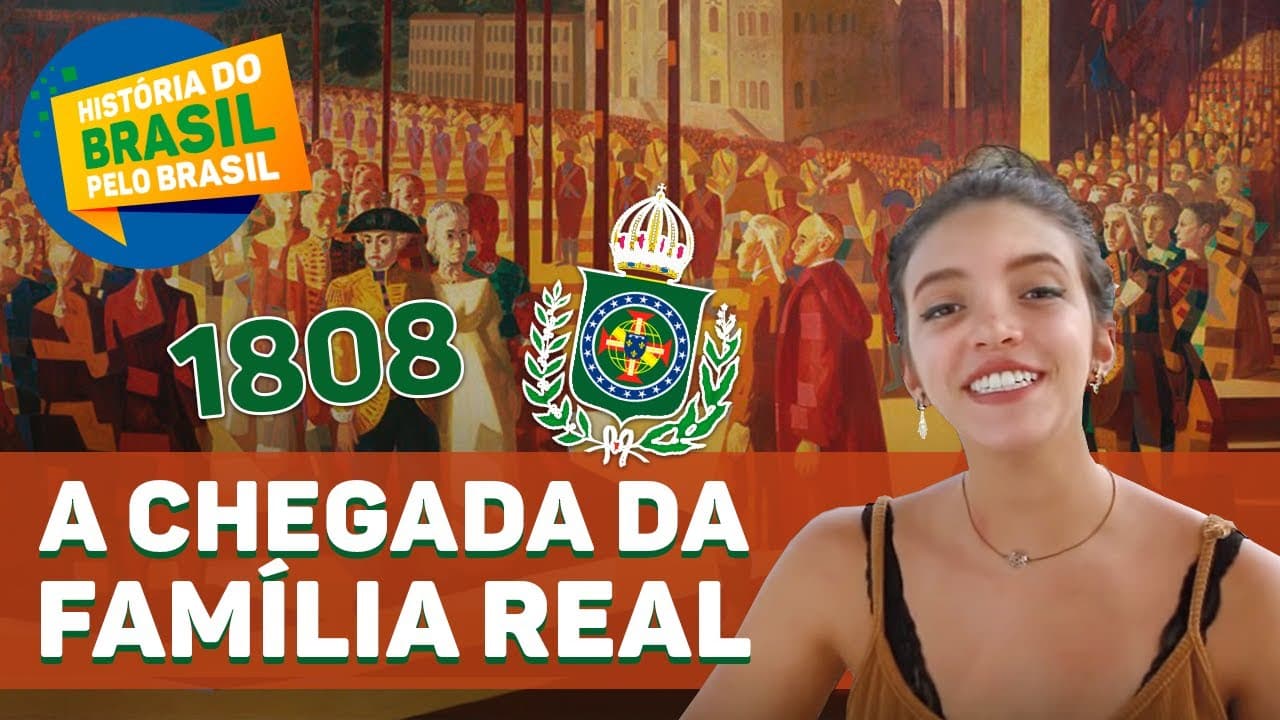 Thumbnail: A VINDA DA CORTE EM 1808 - HISTÓRIA DO BRASIL PELO BRASIL Ep. 8 (Débora Aladim)