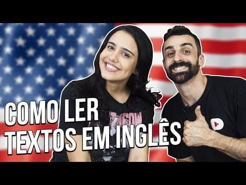 Thumbnail da aula: COMO LER TEXTOS EM INGLÊS (com Cintya Sabino)