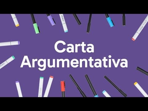 Thumbnail da aula: CARTA ARGUMENTATIVA: COMO FAZER | QUER QUE DESENHE? | DESCOMPLICA
