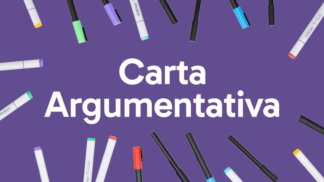 Thumbnail: CARTA ARGUMENTATIVA: COMO FAZER | QUER QUE DESENHE? | DESCOMPLICA