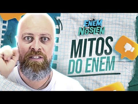 Thumbnail da aula: Saiba o que é VERDADE e o que é MENTIRA #NoENEMComNoslen | Professor Noslen